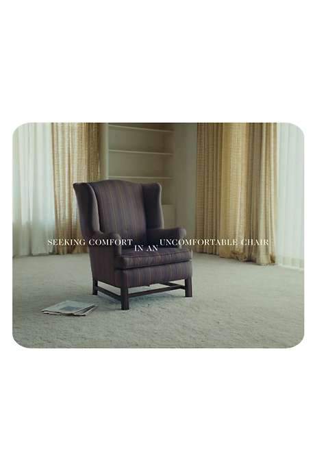 Seeking Comfort In An Uncomfortable Chair